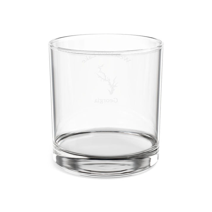 Georgia  West  Point  Lake  Engraved  Whiskey  Glass  other  position  view  from  back  10.5oz.webp