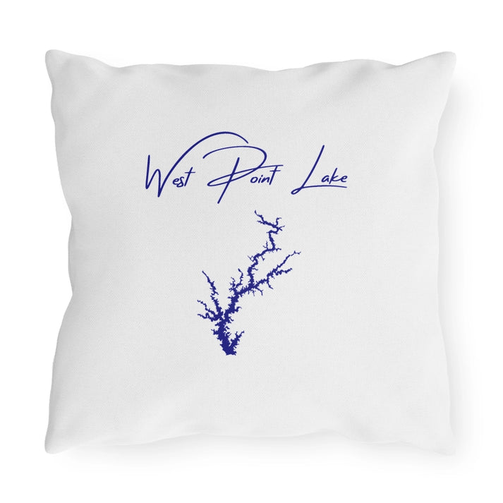 Georgia  West  Point  Lake  Outdoor  Pillow  back  position  view  from  back  16  x  16.webp