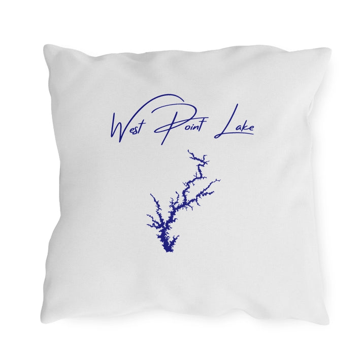 Georgia  West  Point  Lake  Outdoor  Pillow  back  position  view  from  back  18  x  18.webp