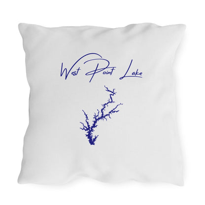 Georgia  West  Point  Lake  Outdoor  Pillow  back  position  view  from  back  20  x  20.webp