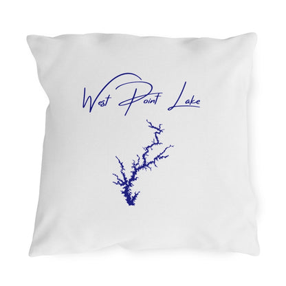 Georgia  West  Point  Lake  Outdoor  Pillow  front  position  view  from  front  18  x  18.webp