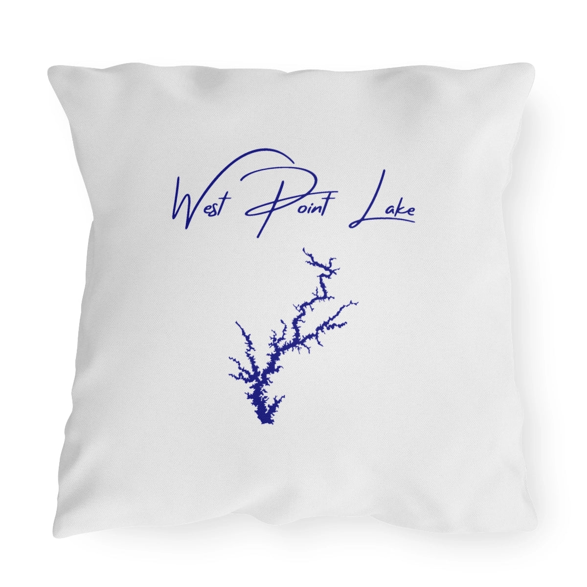 Georgia  West  Point  Lake  Outdoor  Pillow  front  position  view  from  front  20  x  20.webp