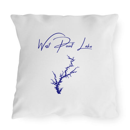 Georgia  West  Point  Lake  Outdoor  Pillow  front  position  view  from  front  20  x  20.webp