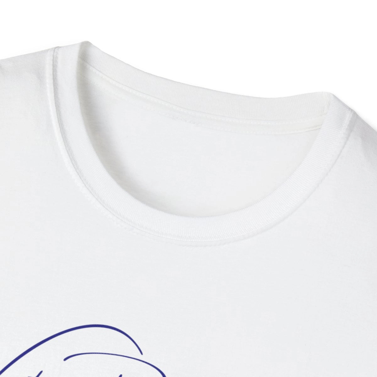 Georgia  West  Point  Lake  T-shirt  other  position  view  from  front-collar-closeup  white.webp