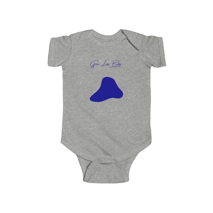 Hawaii  Green  Lake  Onesie  front  position  view  from  front  heather.webp