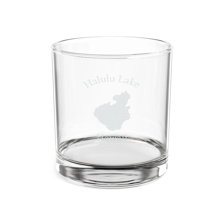 Hawaii  Halulu  Lake  Engraved  Whiskey  Glass  other  position  view  from  front  10.5oz.webp