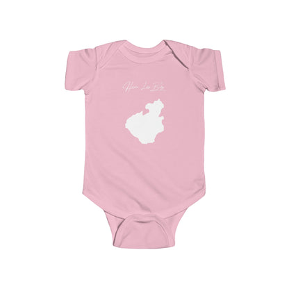 Hawaii  Halulu  Lake  Onesie  front  position  view  from  front  pink.webp