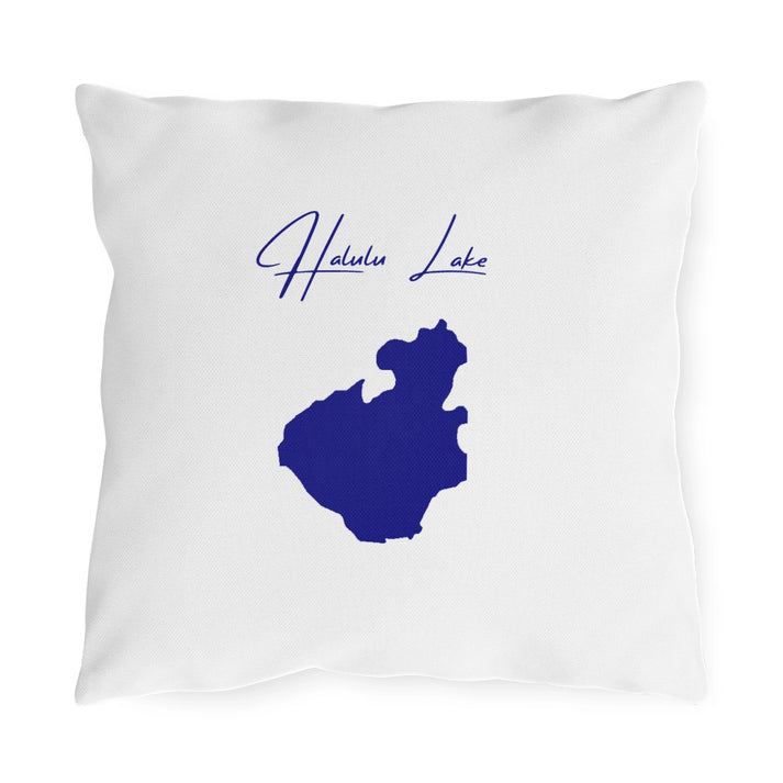 Hawaii  Halulu  Lake  Outdoor  Pillow  front  position  view  from  front  16  x  16.webp
