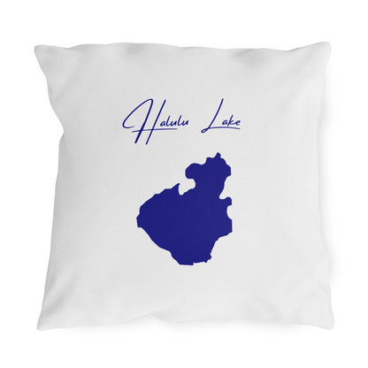 Hawaii  Halulu  Lake  Outdoor  Pillow  front  position  view  from  front  18  x  18.webp