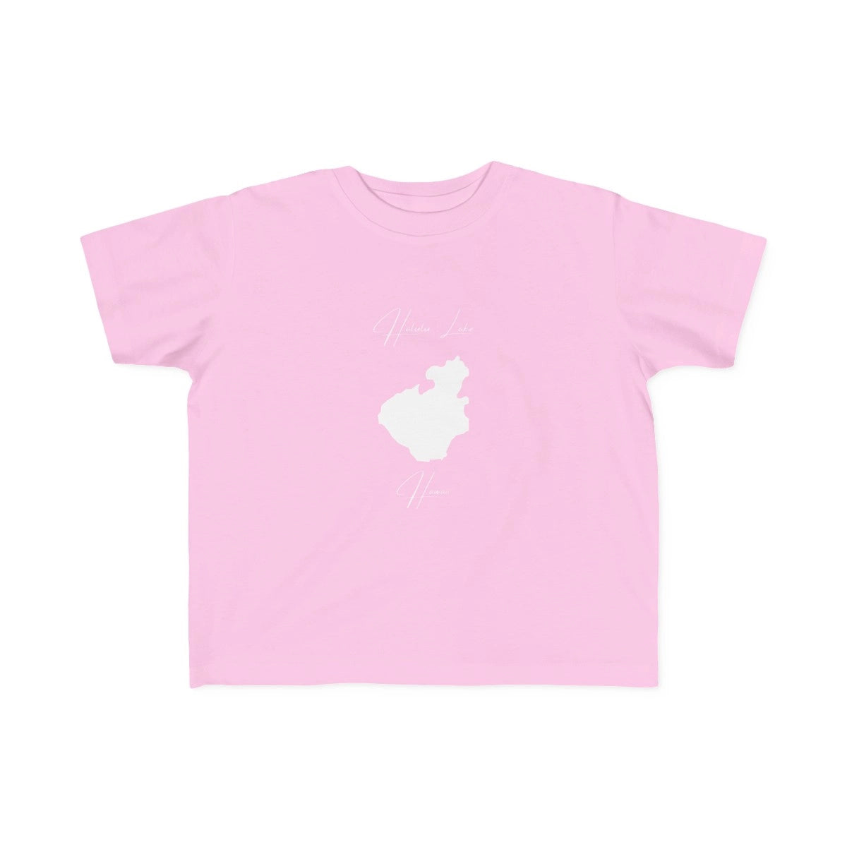Hawaii  Halulu  Lake  Toddler  T-shirt  front  position  view  from  front  pink.webp