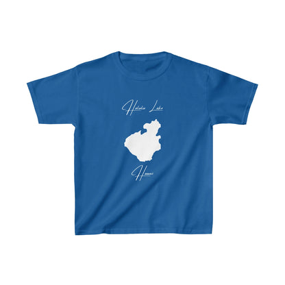 Hawaii  Halulu  Lake  Youth  T-shirt  front  position  view  from  front  royal.webp