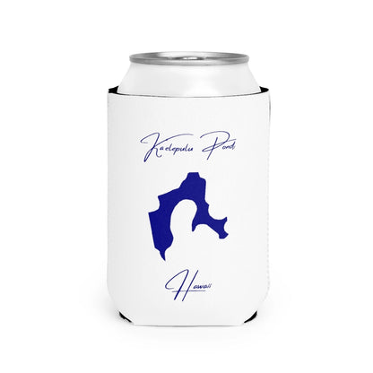 Hawaii  Ka'elepulu  Pond  Can  Koozie  front  position  view  from  front-2  white.webp