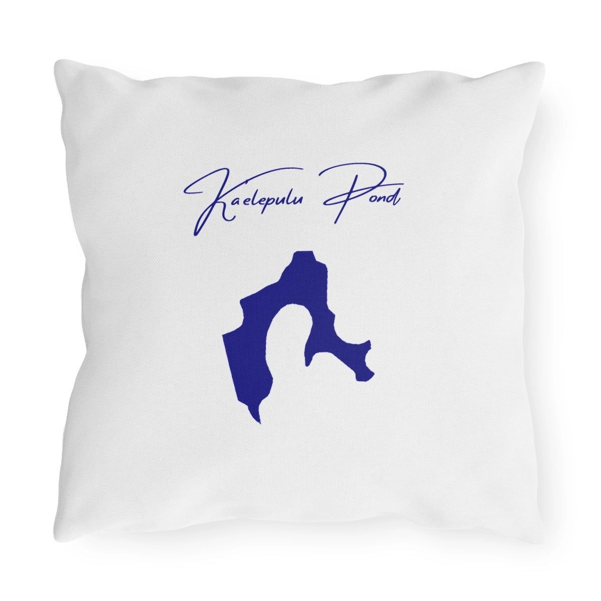 Hawaii  Ka'elepulu  Pond  Outdoor  Pillow  back  position  view  from  back  16  x  16.webp