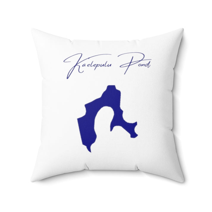 Hawaii  Ka'elepulu  Pond  Pillow  front  position  view  from  front  20  x  20.webp