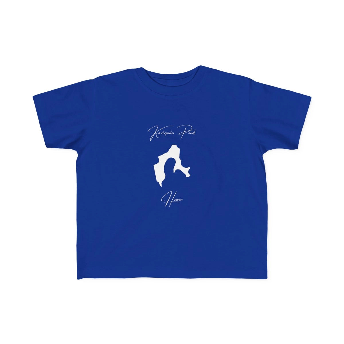 Hawaii  Ka'elepulu  Pond  Toddler  T-shirt  front  position  view  from  front  royal.webp
