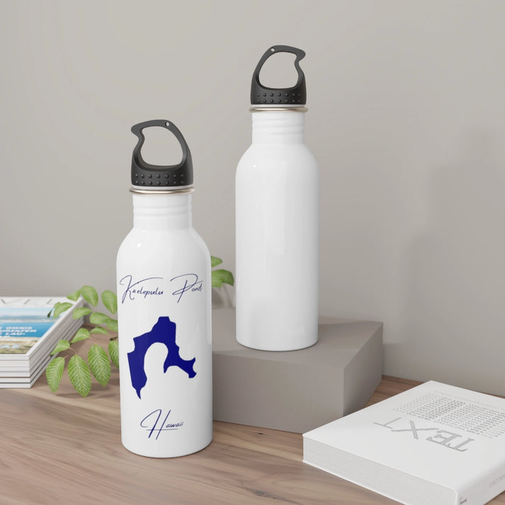 Hawaii  Ka'elepulu  Pond  Water  bottle  other  position  view  from  context-2  white.webp