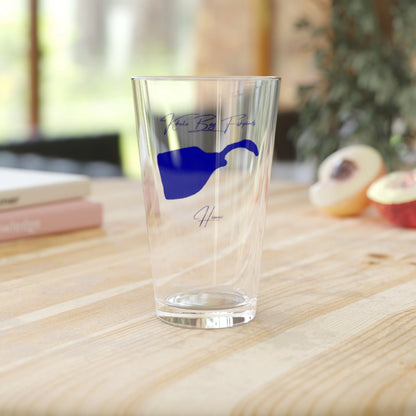 Hawaii  Kiholo  Bay  Fishponds  16oz  Pint  Glass  front  position  view  from  context-2  16oz.webp