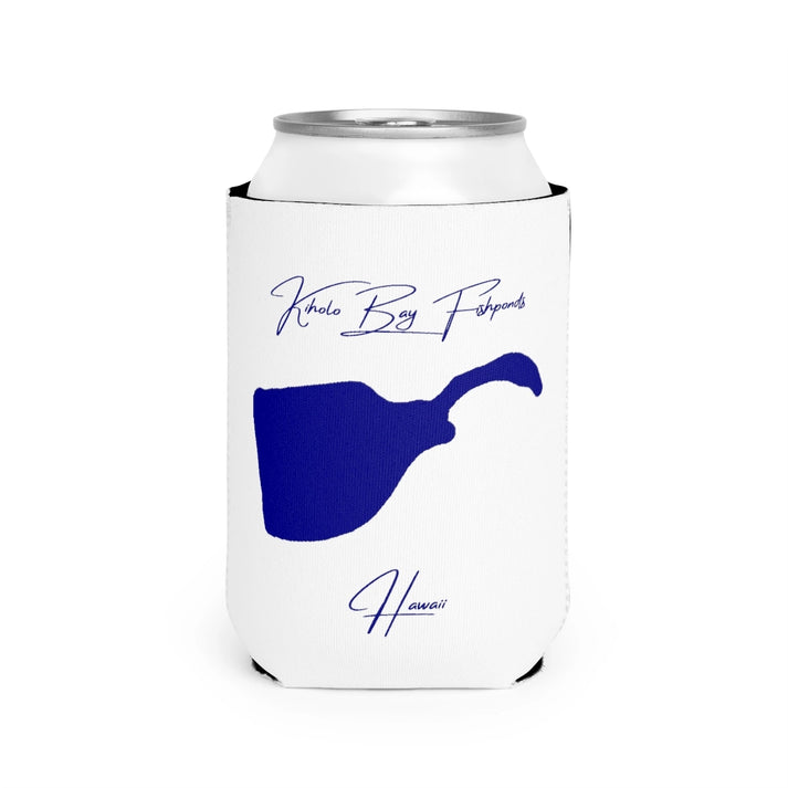 Hawaii  Kiholo  Bay  Fishponds  Can  Koozie  front  position  view  from  front-2  white.webp