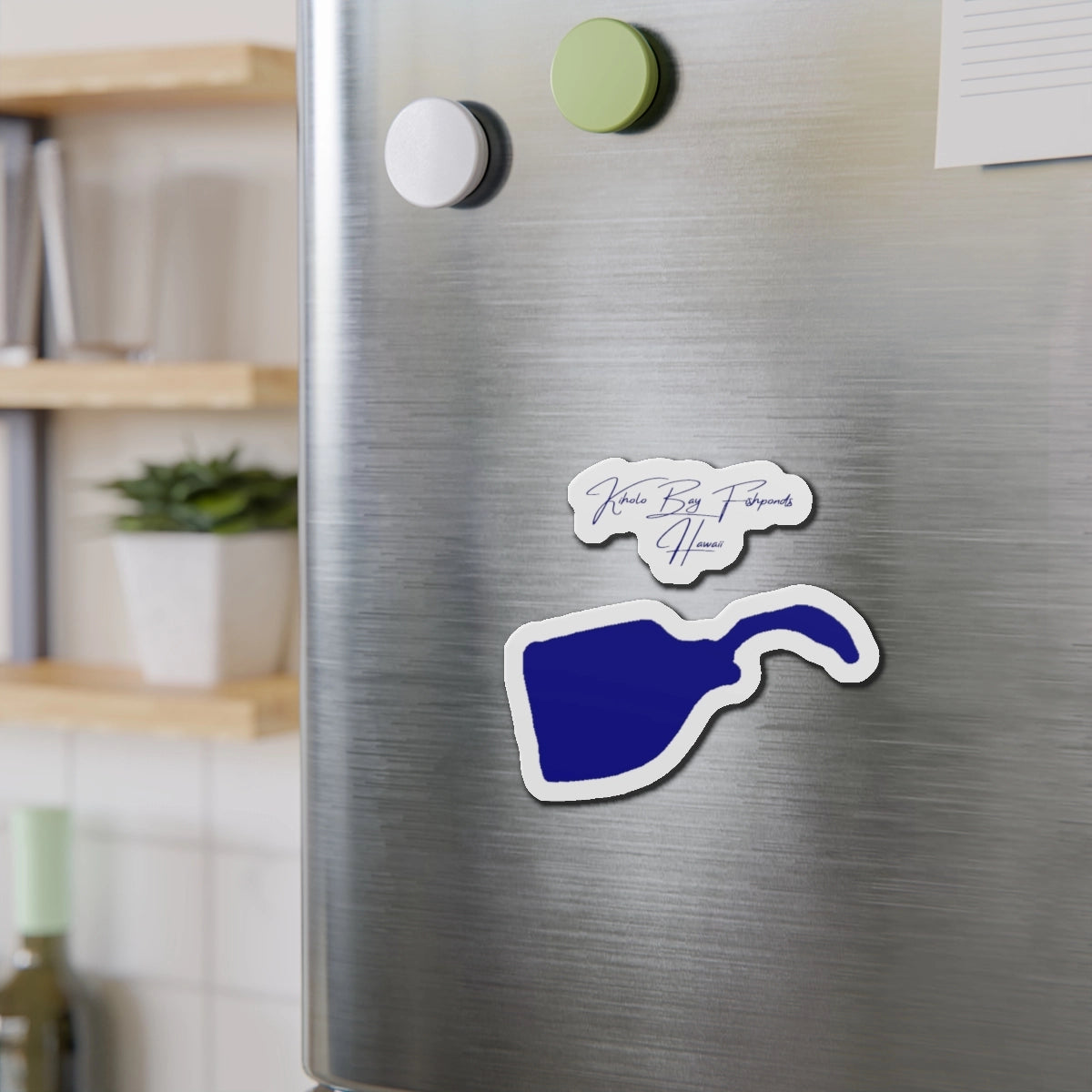 Hawaii  Kiholo  Bay  Fishponds  Die  Cut  Magnet  front  position  view  from  context-2  4  x  4.webp