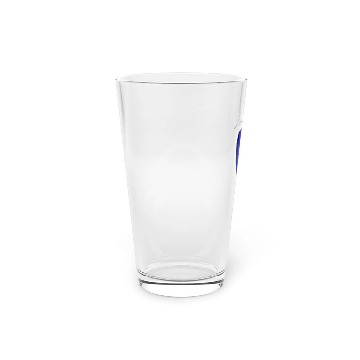 Hawaii  Lake  Waiau  16oz  Pint  Glass  front  position  view  from  left  16oz.webp