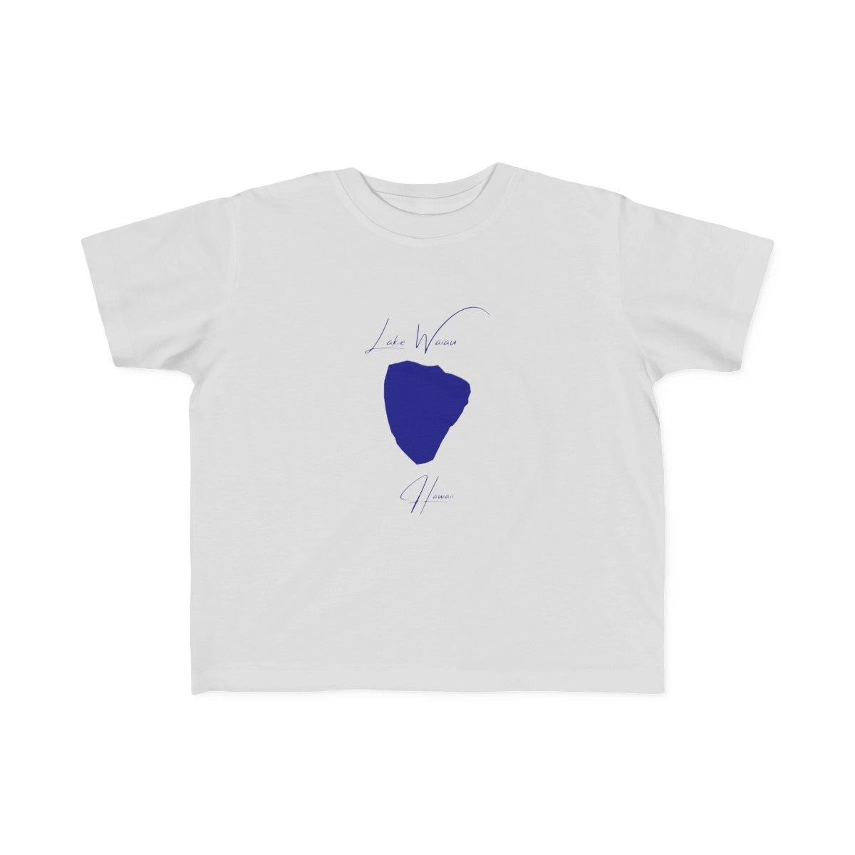 Hawaii  Lake  Waiau  Toddler  T-shirt  front  position  view  from  front  silver.webp