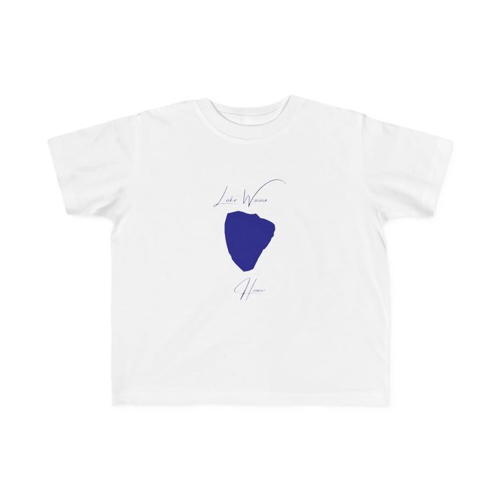 Hawaii  Lake  Waiau  Toddler  T-shirt  front  position  view  from  front  white.webp