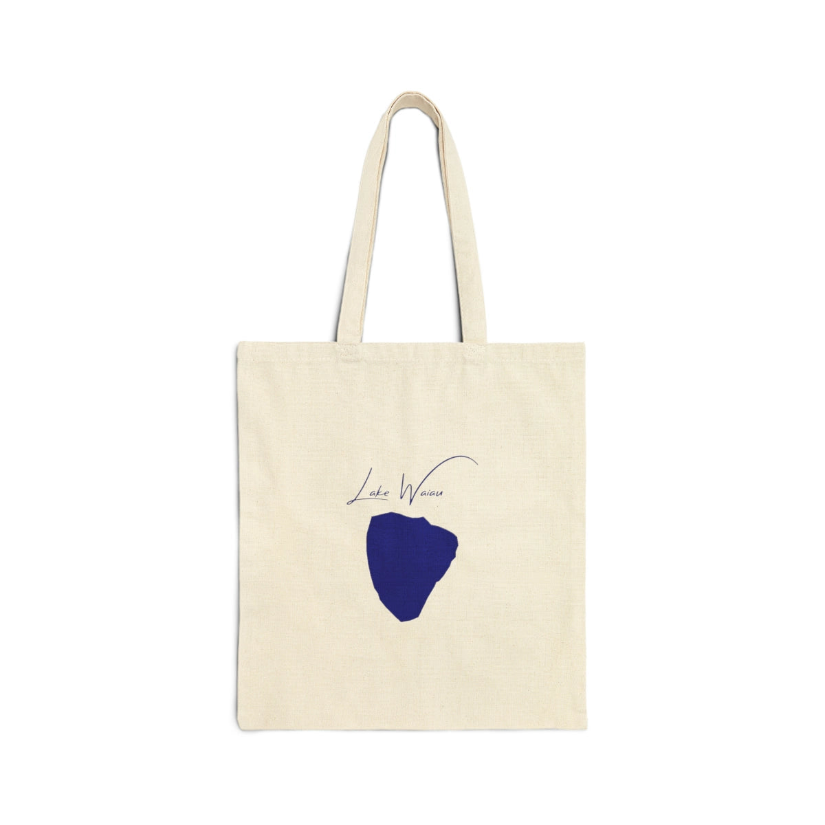 Hawaii  Lake  Waiau  Tote  Bag  back  position  view  from  back  15  x  16.webp