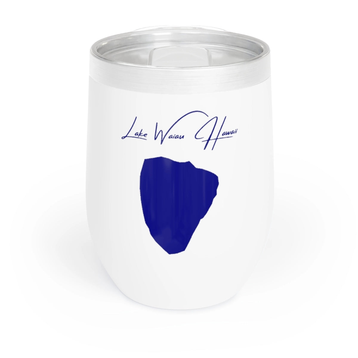 Hawaii  Lake  Waiau  Wine  Tumbler  front  position  view  from  front  white.webp