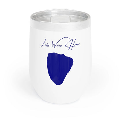 Hawaii  Lake  Waiau  Wine  Tumbler  front  position  view  from  front  white.webp