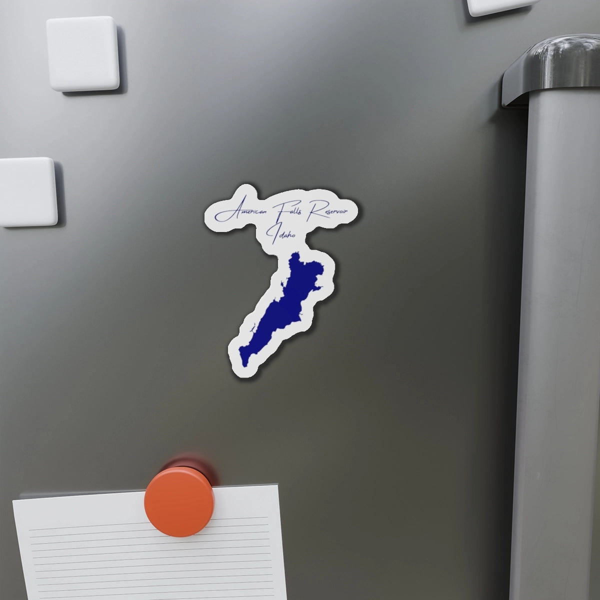 Idaho  American  Falls  Reservoir  Die  Cut  Magnet  front  position  view  from  context-1  4  x  4.webp