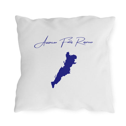 Idaho  American  Falls  Reservoir  Outdoor  Pillow  back  position  view  from  back  18  x  18.webp