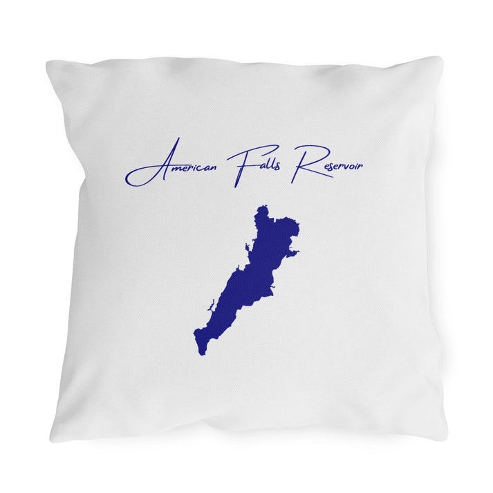 Idaho  American  Falls  Reservoir  Outdoor  Pillow  front  position  view  from  front  18  x  18.webp