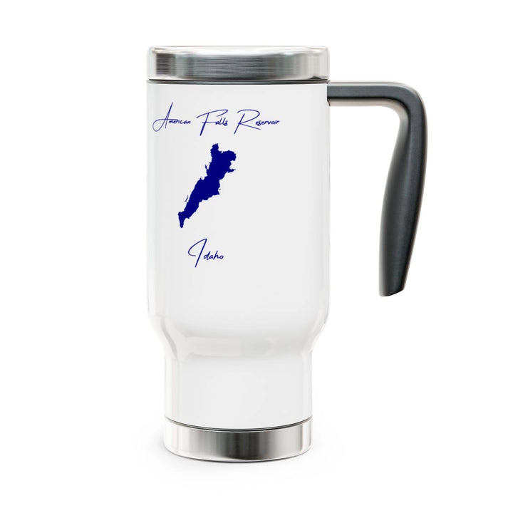 Idaho  American  Falls  Reservoir  Travel  Mug  other  position  view  from  right  14oz.webp