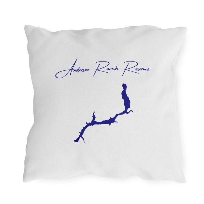 Idaho  Anderson  Ranch  Reservoir  Outdoor  Pillow  back  position  view  from  back  18  x  18.webp