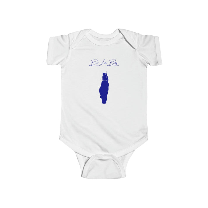 Idaho  Bear  Lake  Onesie  front  position  view  from  front  white.webp