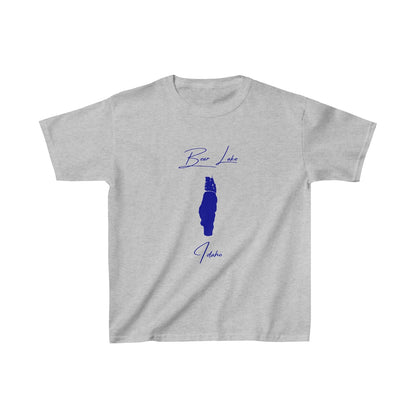 Idaho  Bear  Lake  Youth  T-shirt  front  position  view  from  front  sport  grey.webp