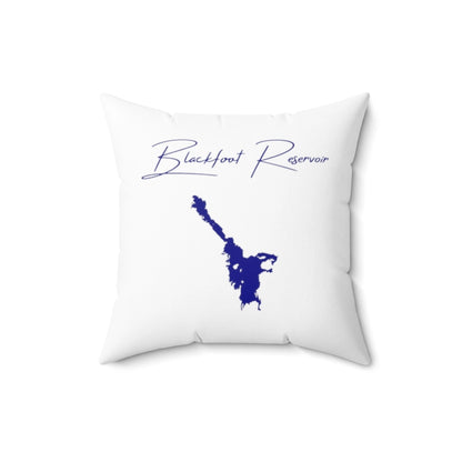 Idaho  Blackfoot  Reservoir  Pillow  front  position  view  from  back  16  x  16.webp
