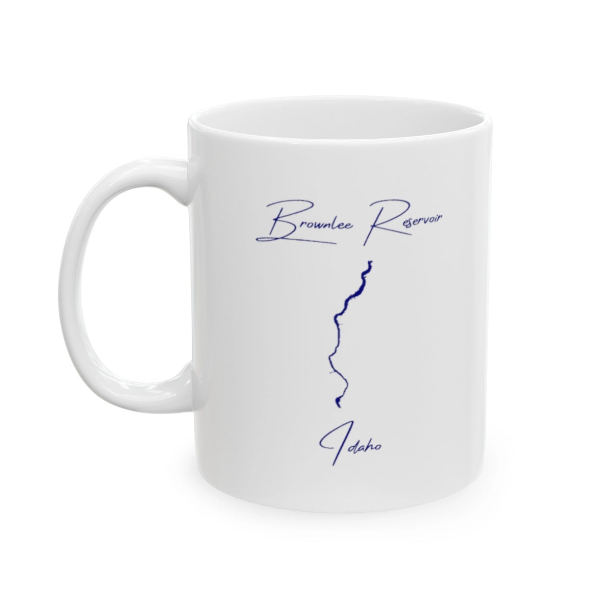 Idaho  Brownlee  Reservoir  Ceramic  Mug  other  position  view  from  left  11oz.webp