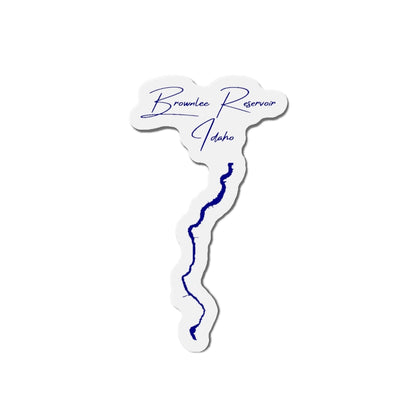 Idaho  Brownlee  Reservoir  Die  Cut  Magnet  front  position  view  from  front  4  x  4.webp