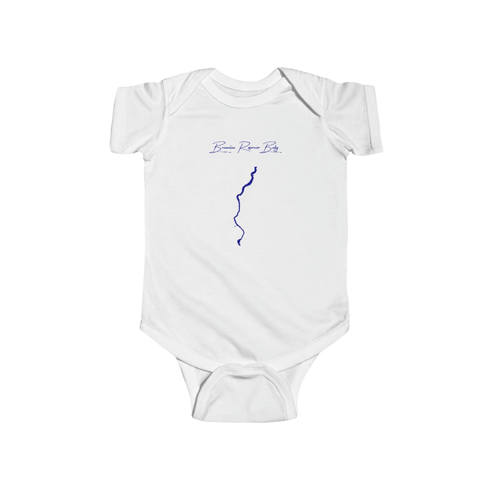 Idaho  Brownlee  Reservoir  Onesie  front  position  view  from  front  white.webp
