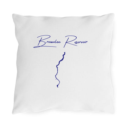 Idaho  Brownlee  Reservoir  Outdoor  Pillow  front  position  view  from  front  16  x  16.webp
