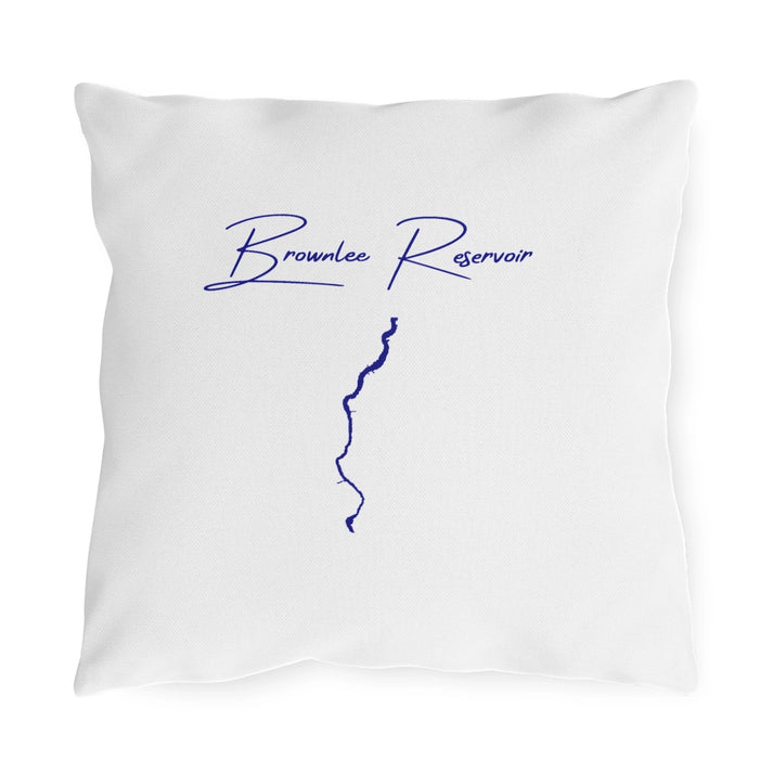 Idaho  Brownlee  Reservoir  Outdoor  Pillow  front  position  view  from  front  16  x  16.webp