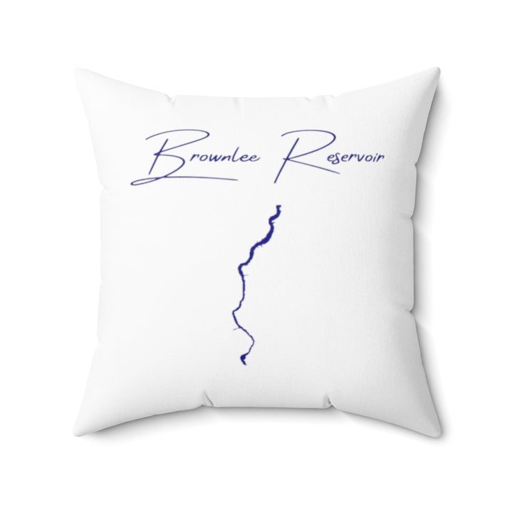 Idaho  Brownlee  Reservoir  Pillow  front  position  view  from  back  20  x  20.webp