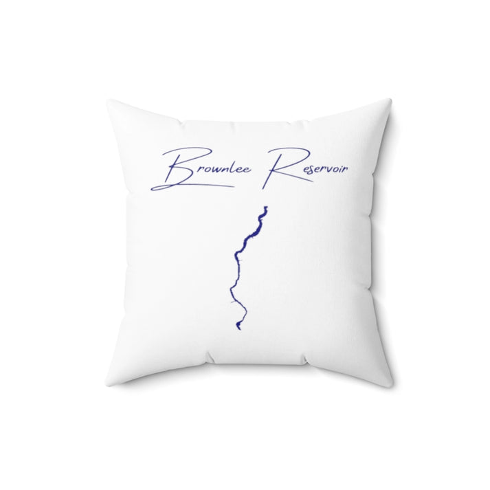 Idaho  Brownlee  Reservoir  Pillow  front  position  view  from  front  16  x  16.webp