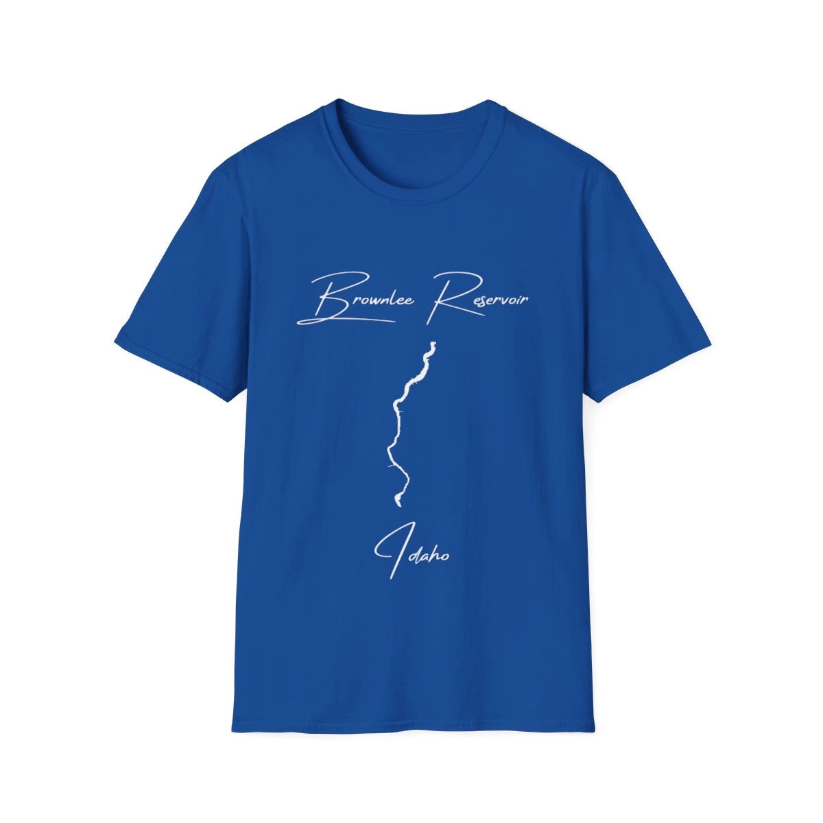 Idaho  Brownlee  Reservoir  T-shirt  front  position  view  from  front  royal.webp