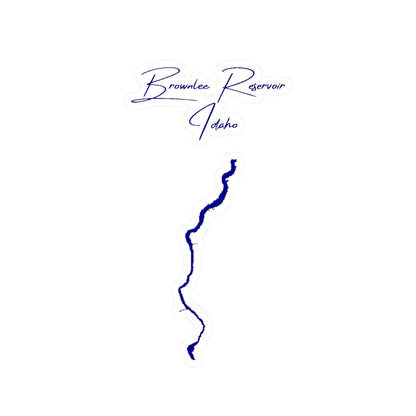 Idaho  Brownlee  Reservoir  Vinyl  Decal  other  position  view  from  front  4  x  6.webp