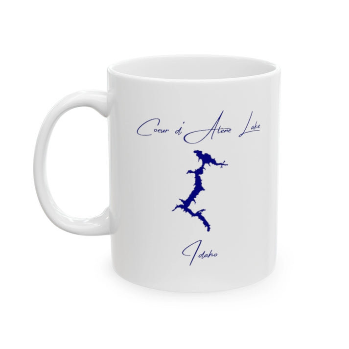 Idaho  Coeur  d'Alene  Lake  Ceramic  Mug  other  position  view  from  left  11oz.webp