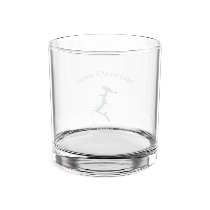 Idaho  Coeur  d'Alene  Lake  Engraved  Whiskey  Glass  other  position  view  from  front  10.5oz.webp