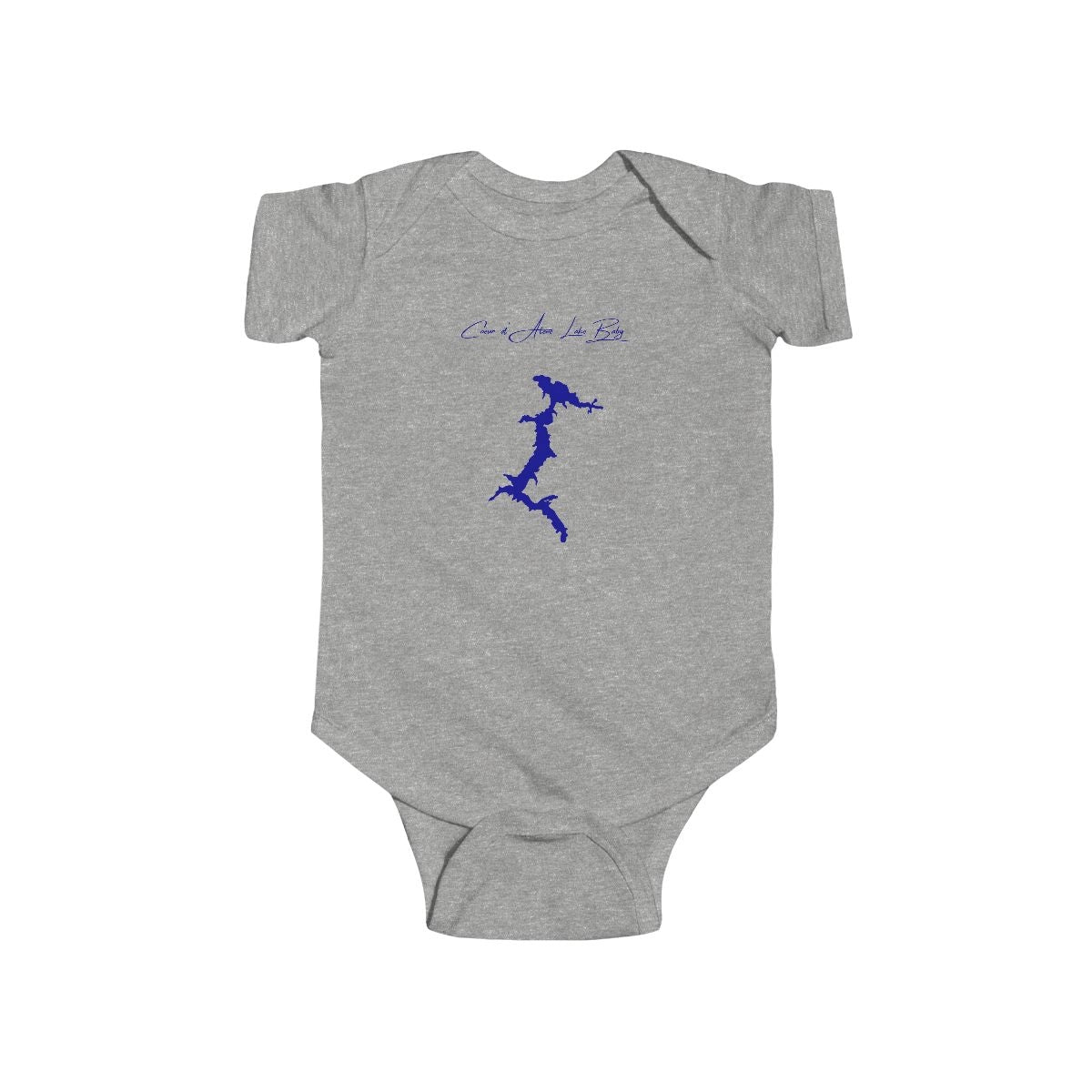 Idaho  Coeur  d'Alene  Lake  Onesie  front  position  view  from  front  heather.webp