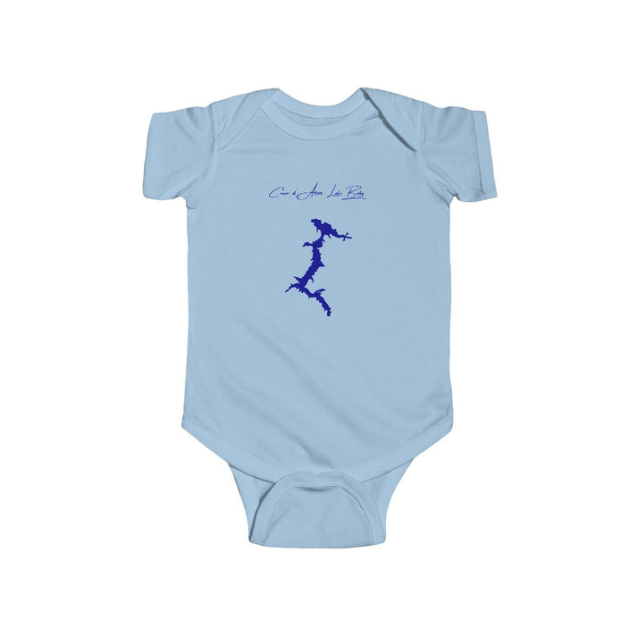 Idaho  Coeur  d'Alene  Lake  Onesie  front  position  view  from  front  light  blue.webp